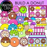 Build a Donut Clipart (Food Dessert Clipart)