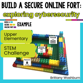 Preview of Build a Fort with Cybersecurity Measures STEM Challenge #SizzlingSTEM2