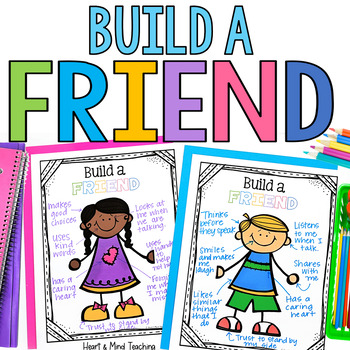 Preview of Build a Friend activity