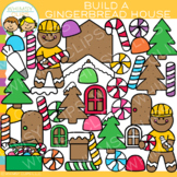 Build a Christmas Gingerbread House Clip Art | Sequencing