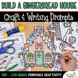 Build a Gingerbread House Craft, Writing Activities, & Tem