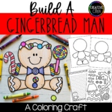 Build a Gingerbread Man Craft: Coloring Pages and Gift Bag Craft