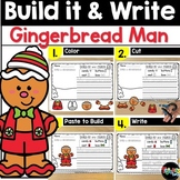 Build a Gingerbread Man | Gingerbread House Writing Activi