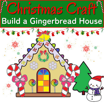 Printable Gingerbread House Treat Bag - Easy Peasy and Fun