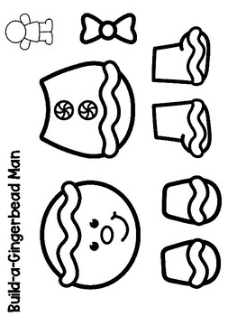 Gingerbread man coloring pages: 29 blank & decorated printables for easy  crafting & learning fun, at