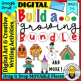 Build a__Growing Bundle: Google Slides Digital Art & Writi