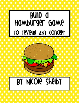 Preview of Build a Hamburger Game to Review ANY Concept