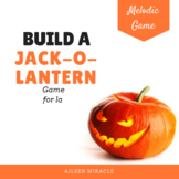 Halloween Music Game for La {Build a Jack-o-Lantern}