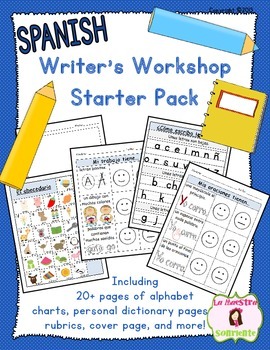 Preview of Build a Journal: Writing Workshop Binder (Spanish)