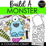 Build a Monster Craft: Monster Coloring Pages