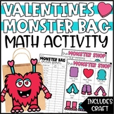 Build a Monster Valentine Bag - A Valentines Day Math Activity