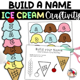 Build a Name Ice Cream Craftivity