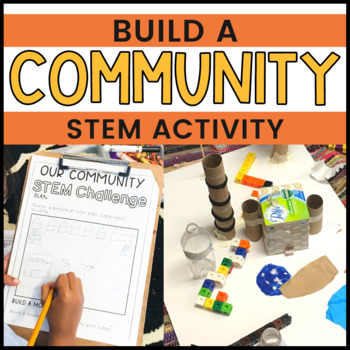 Preview of Build a Neighborhood and Community | STEM Challenge