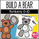Number Game 0-10 {Build a Number Bear!}