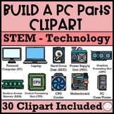 Build a PC, Laptop, and Computer Parts CLIPART - STEM and 