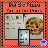 Build a Pizza Adapted Book for Anytime Use for Autism and 