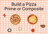 Build a Pizza: Prime or Composite Boom Cards