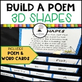 Build a Poem  - 3D Shapes -  Pocket Chart Center