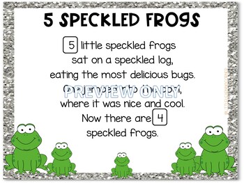 Five Little Speckled Frogs by Nikki Smith