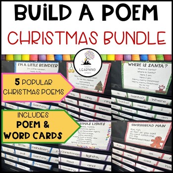 Preview of Build a Poem Christmas Bundle