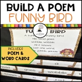 Build a Poem ~ Funny Bird ~ Thanksgiving turkey poem for p