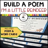 Build a Poem ~ I'm a Little Reindeer ~ Christmas pocket ch