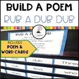 Rub a Dub Dub | Build a Poem | Nursery Rhymes Pocket Chart Center