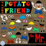 Build a Potato Friend Clip Art - The Mr. 