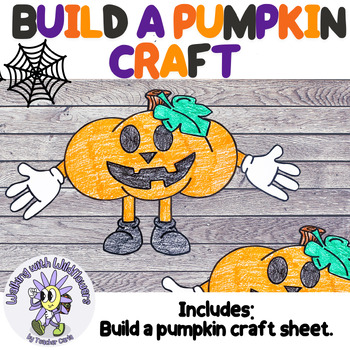 Preview of Build a Pumpkin Craft- Halloween Decoration