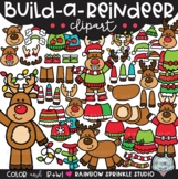 Build a Reindeer Clipart {rudolph clipart}