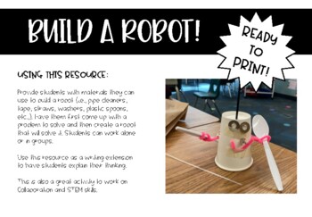 Preview of Build a Robot!