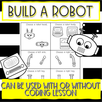 Preview of Build a Robot | Coding Unplugged | No Tech Needed | Boy + Bot Follow Up Activity