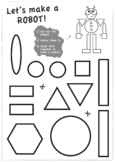 Build-a-Robot Shapes and Scissor Skills Collection 2