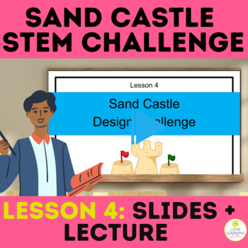 Preview of Build a Sand Castle Stem Challenge Weathering Erosions Deposition Presentation