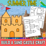 Build a Sandcastle - sandcastle craft / shapes - summer Bu