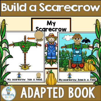 Preview of Build a Scarecrow-INTERACTIVE ADAPTED BOOK