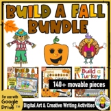 Build a Scarecrow, Pumpkin, & Turkey BUNDLE:  Digital Art 