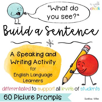 Preview of Build a Sentence | Speaking and Writing Activities | ESL Activities