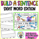 Build a Sentence- Sight Word Edition {Sentence Scrambles 1}