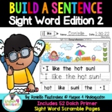 Build a Sentence- Sight Word Edition {Sentence Scrambles 2}