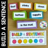 Build a Sentence Station - Sentence Building Writing Liter