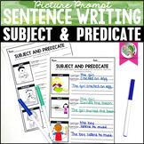 Build a Sentence Subject and Predicate Worksheets - Senten