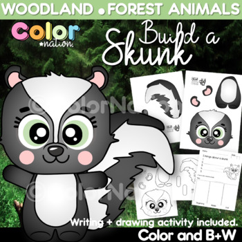 skunk coloring pages