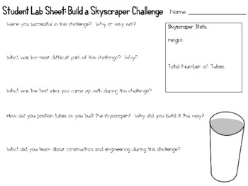 Build a Skyscraper - September Holidays - STEM Engineering Challenge