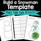 Build a Snowman Activity Seller Template