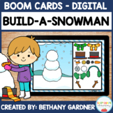 Build-a-Snowman - Boom Cards - Distance Learning - Digital