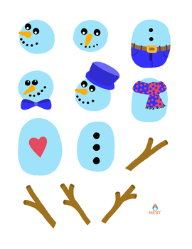 Build a Snowman Game by Nest | Teachers Pay Teachers