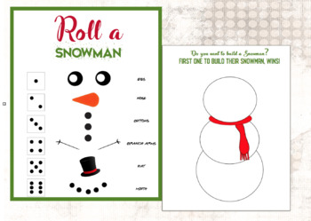 Build a Snowman Game for Kids by 31 Flavors of Design | TPT