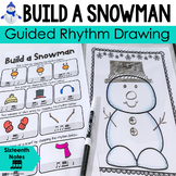 Build a Snowman - Guided Rhythm Drawing - Sixteenth Notes