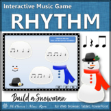 Winter Music Activity | Eighth Notes Interactive Rhythm Ga